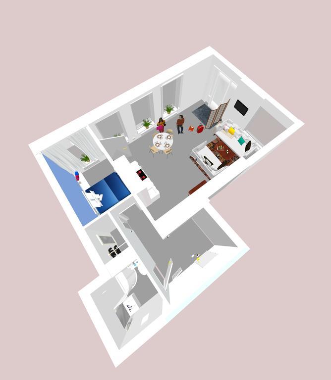 Streetview Wien - Premium Apartment Beim Belvedere Luaran gambar